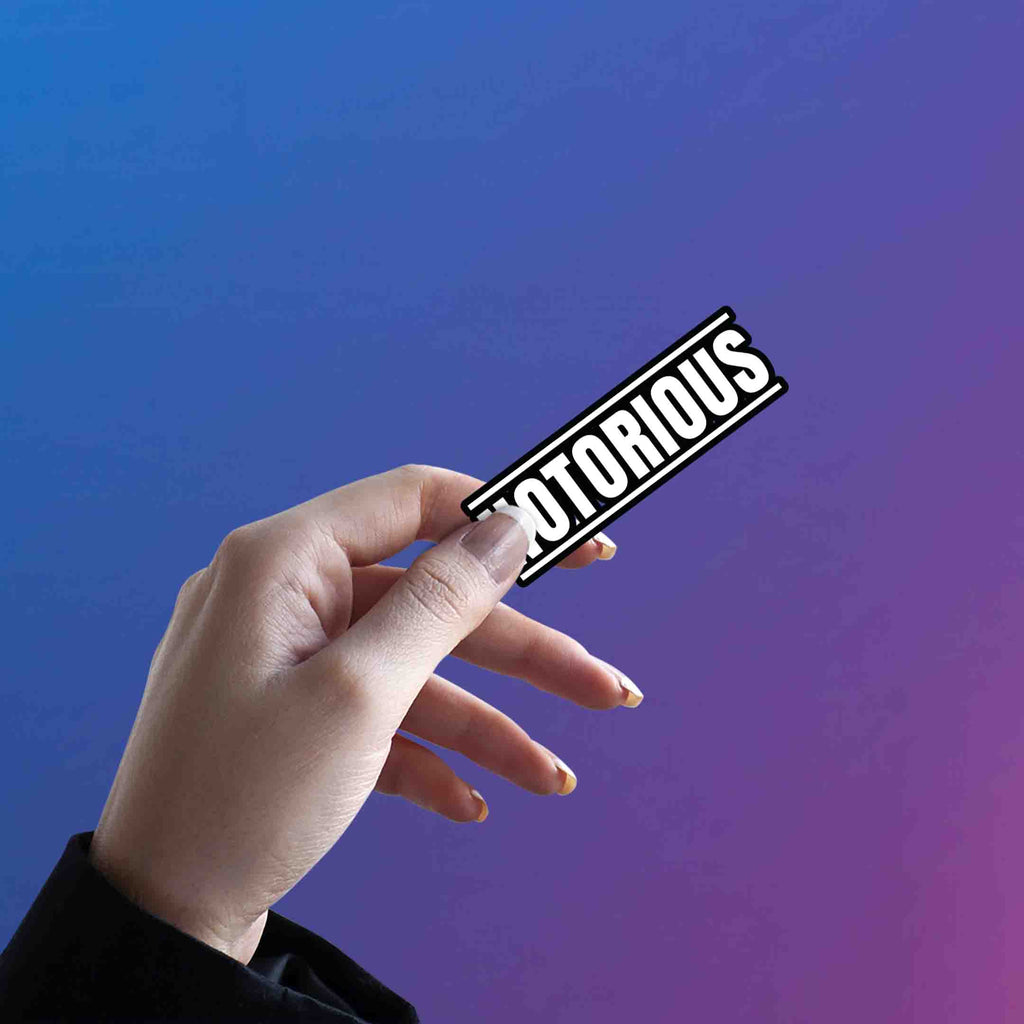 CONOR MCGREGOR - 8 - stickyfunk premium stickers