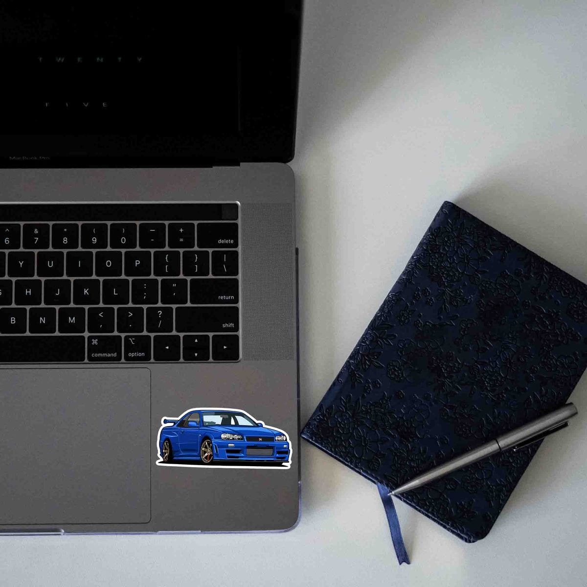Midnight Skyline R34 Sticker