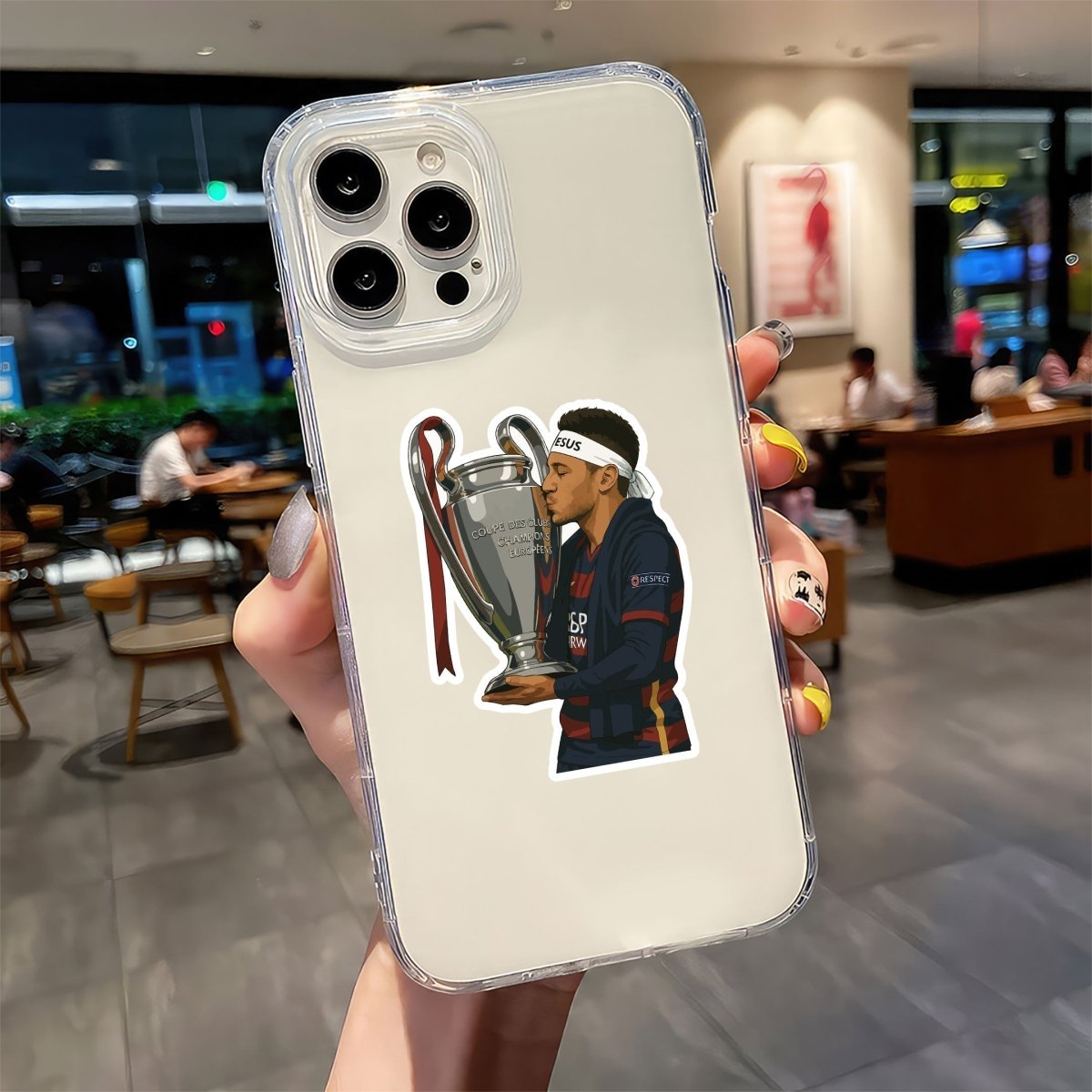 NEYMAR STICKER | BARCELONA - 4 - stickyfunk premium stickers