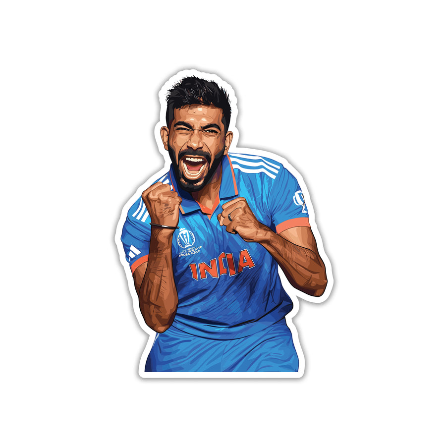 JASPRIT BUMRAH - BOOM BOOM ENERGY STICKER