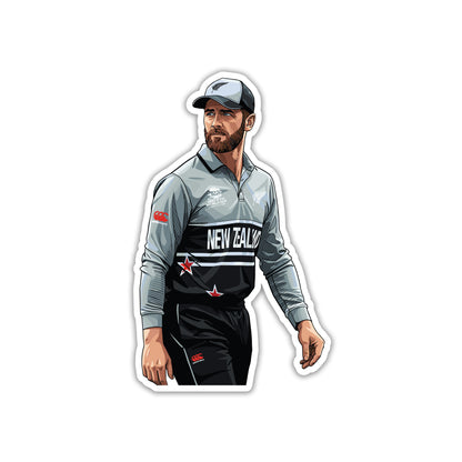 KANE WILLIAMSON - BLACK CAPS LEADER STICKER