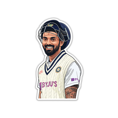 KL RAHUL - TECHNICAL GENIUS STICKER