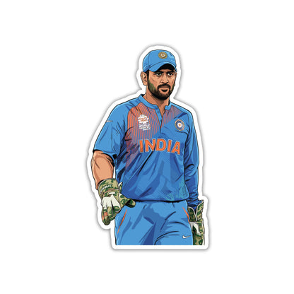 MS DHONI - THE FINISHER ARRIVES STICKER