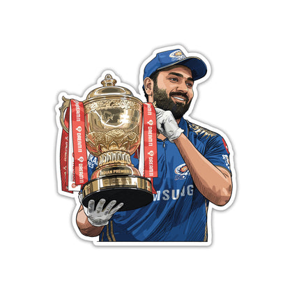 ROHIT SHARMA - IPL KING TROPHY STICKER