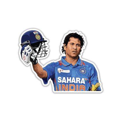 SACHIN TENDULKAR - BLEED BLUE HERO STICKER