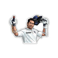 SACHIN TENDULKAR - GOD OF CRICKET SALUTE STICKER