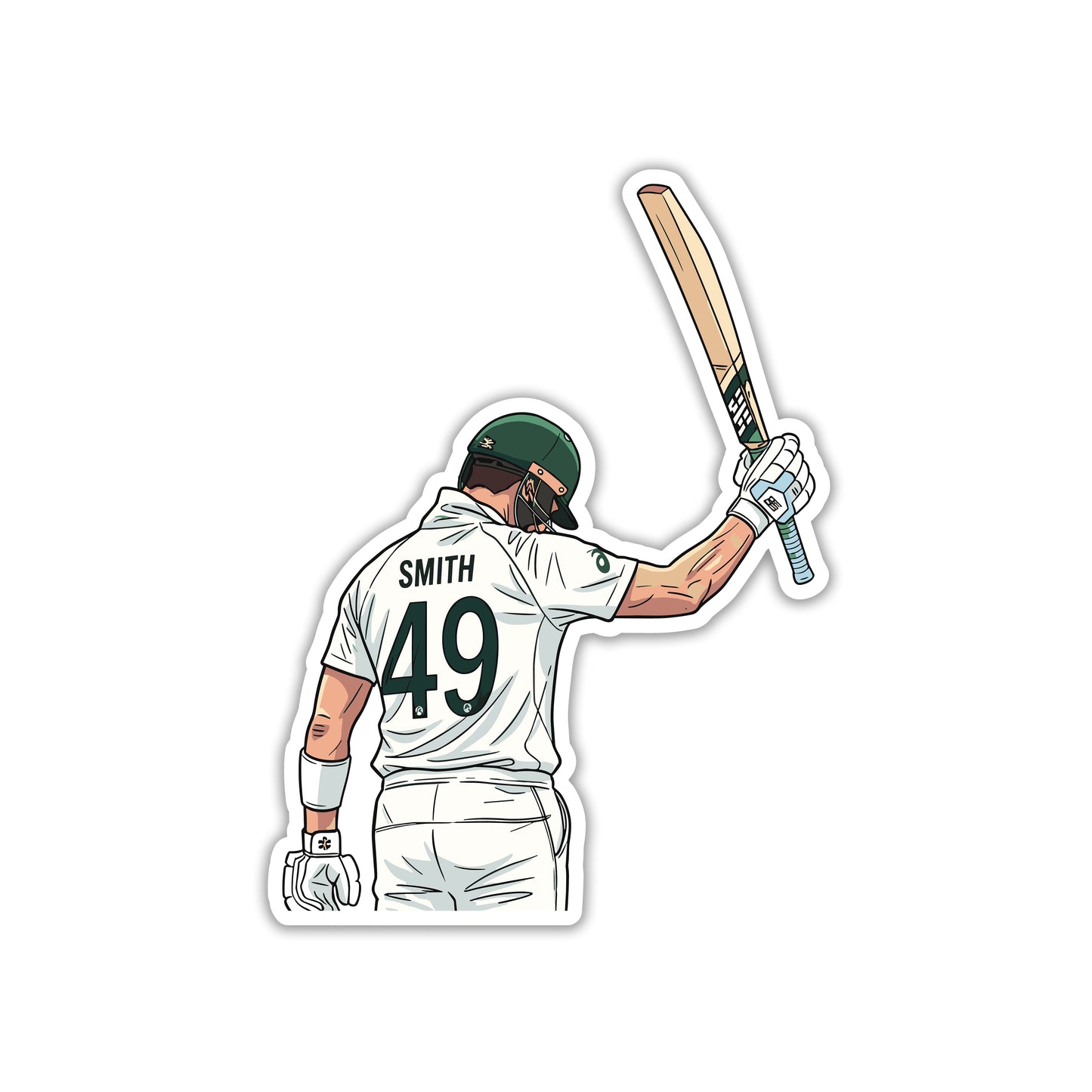 STEVE SMITH - NUMBER 49 LEGEND STICKER