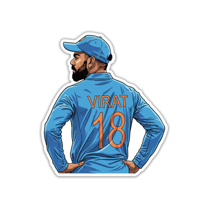 VIRAT KOHLI - CHASE MASTER BACKLINE STICKER