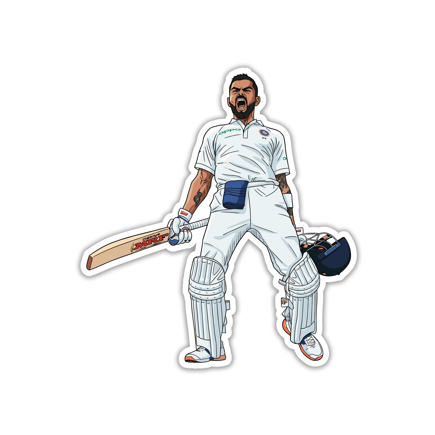 VIRAT KOHLI - ENTERING THE ARENA STICKER
