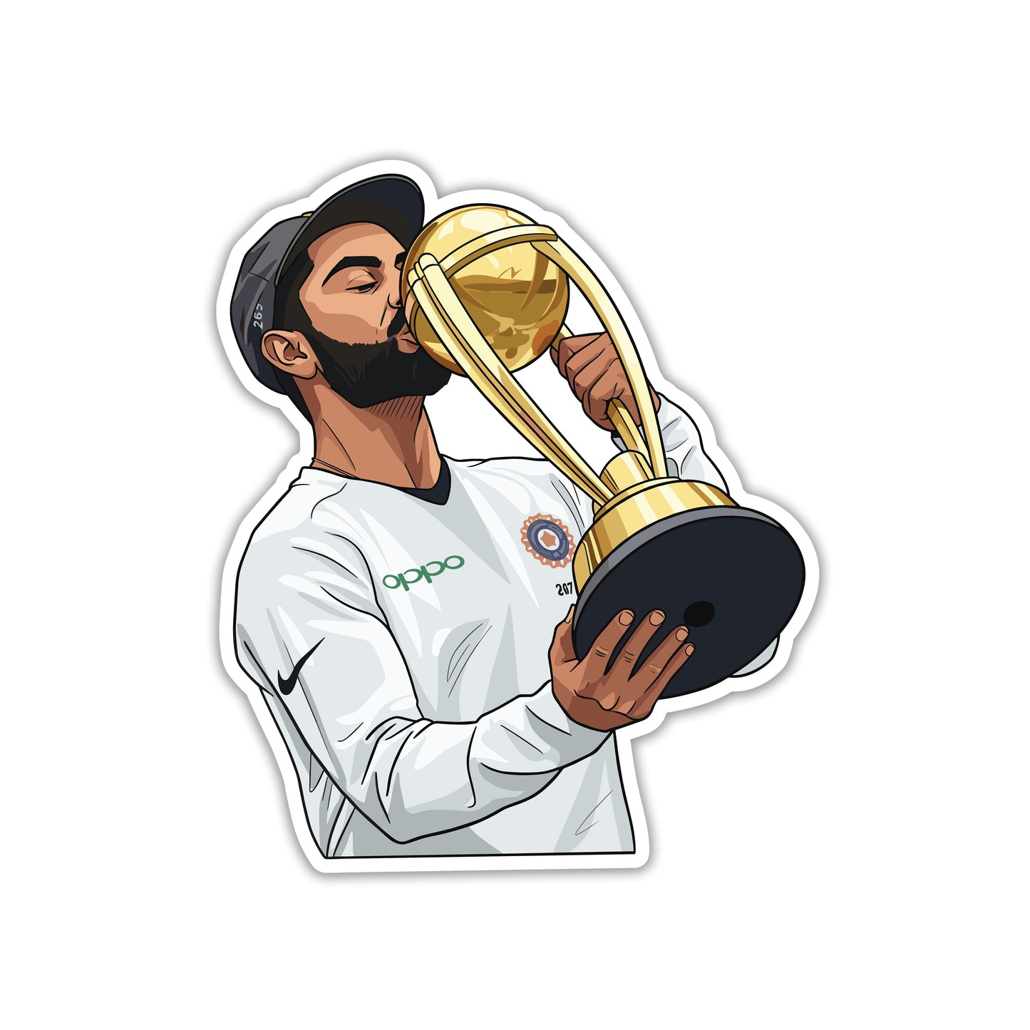 VIRAT KOHLI - FINAL GLORY MOMENT STICKER