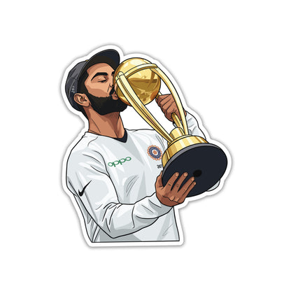 VIRAT KOHLI - FINAL GLORY MOMENT STICKER