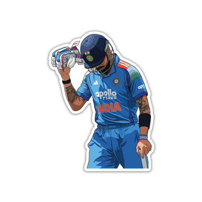 VIRAT KOHLI - GRATITUDE MOMENT STICKER
