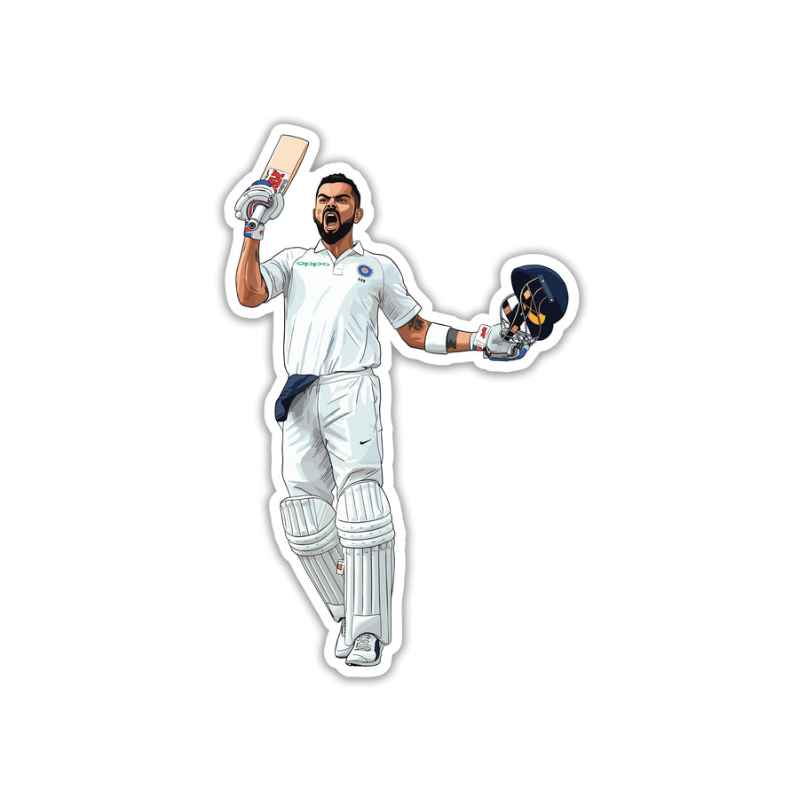 VIRAT KOHLI - HELMET OFF GLORY STICKER