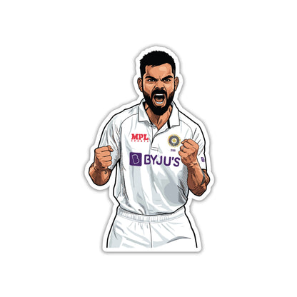 VIRAT KOHLI - PURE AGGRESSION STICKER