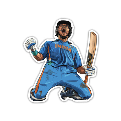 YUVRAJ SINGH - YOU KNOW THE NAME STICKER