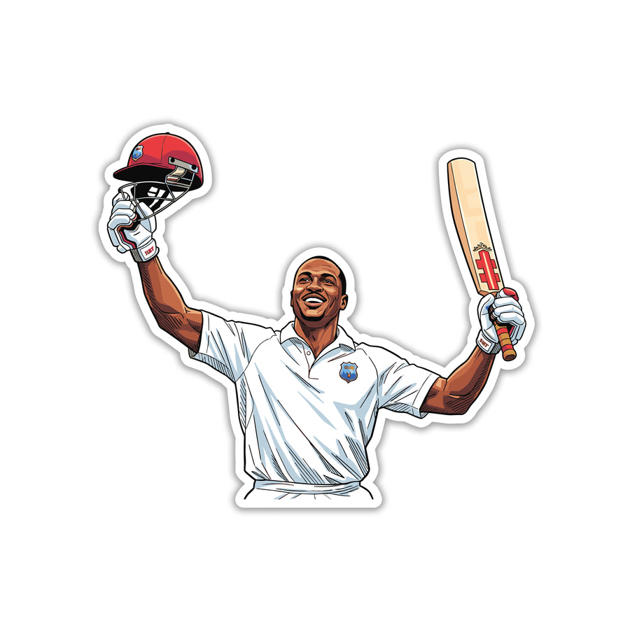 BRIAN LARA - 400 NOT OUT CLASS STICKER