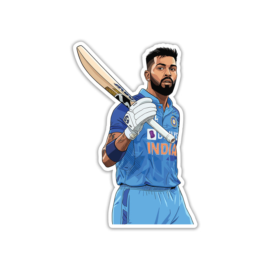 HARDIK PANDYA - ALL ROUNDER ATTITUDE STICKER