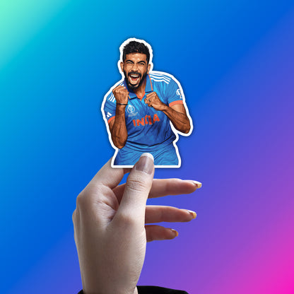 JASPRIT BUMRAH - BOOM BOOM ENERGY STICKER