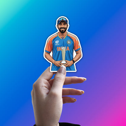 JASPRIT BUMRAH - GLORY MOMENT SMILE STICKER