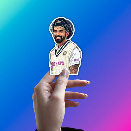 KL RAHUL - TECHNICAL GENIUS STICKER