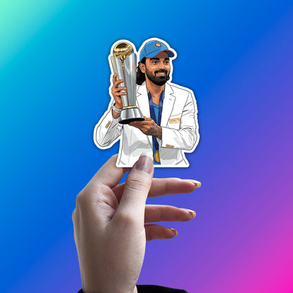 KL RAHUL - WORLD CUP GLORY SUIT STICKER