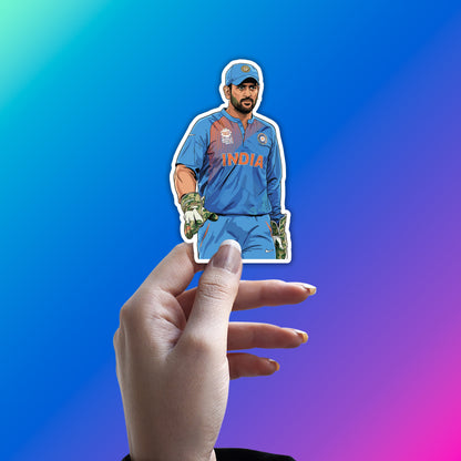 MS DHONI - THE FINISHER ARRIVES STICKER