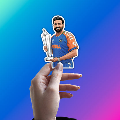 ROHIT SHARMA - INDIA GLORY CUP STICKER