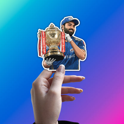ROHIT SHARMA - IPL KING TROPHY STICKER