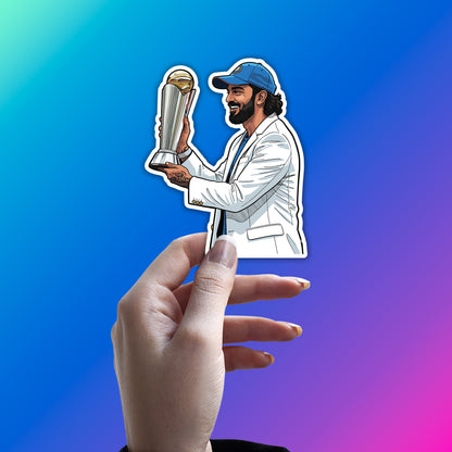 KL RAHUL - WORLD CHAMPION STICKER