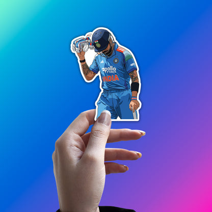 VIRAT KOHLI - GRATITUDE MOMENT STICKER