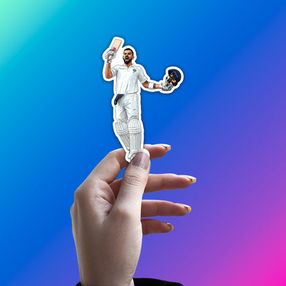 VIRAT KOHLI - HELMET OFF GLORY STICKER