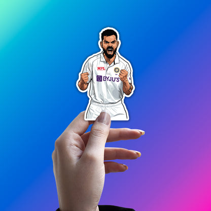VIRAT KOHLI - PURE AGGRESSION STICKER