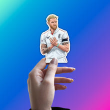 BEN STOKES - THE ASHES HERO STICKER