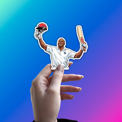 BRIAN LARA - 400 NOT OUT CLASS STICKER