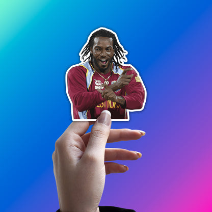 CHRIS GAYLE - CALYPSO SWAGGER STICKER