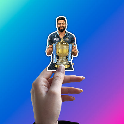HARDIK PANDYA - GUJARAT TITANS GLORY STICKER