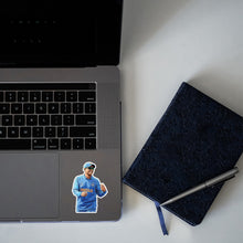 MS DHONI - CAPTAIN COOL SMILE STICKER