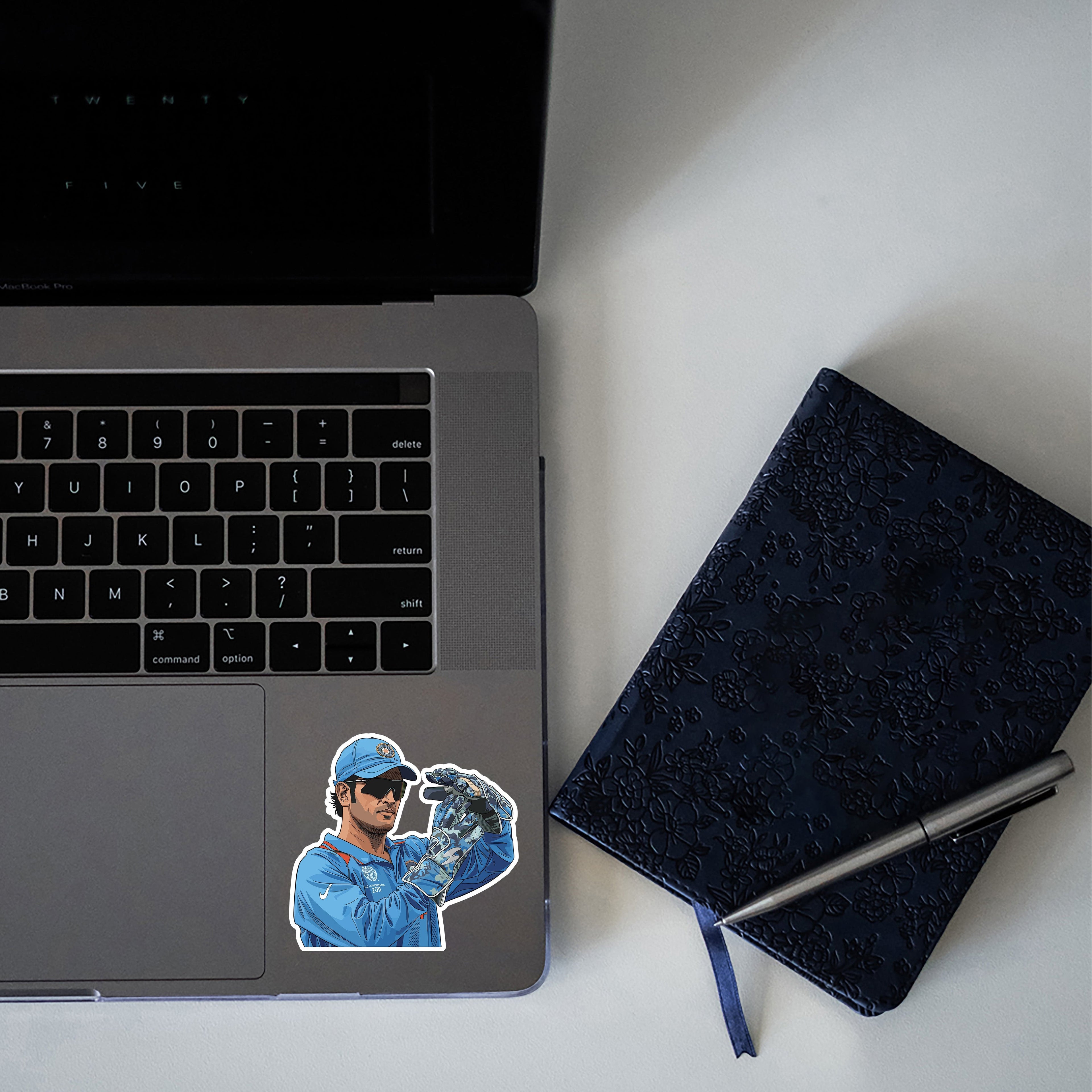 MS DHONI - TACTICAL GENIUS FOCUS STICKER