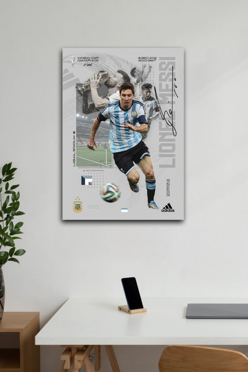 LIONEL MESSI | WALL POSTER - 2 - stickyfunk premium stickers