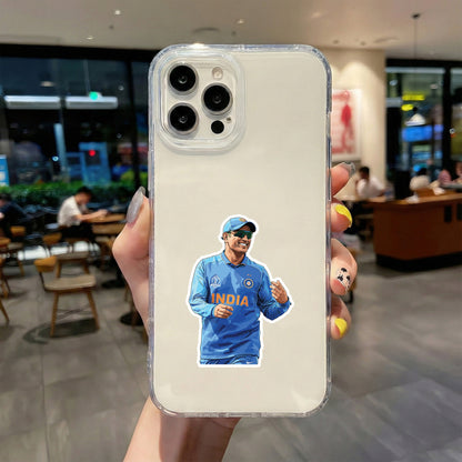 MS DHONI - CAPTAIN COOL SMILE STICKER
