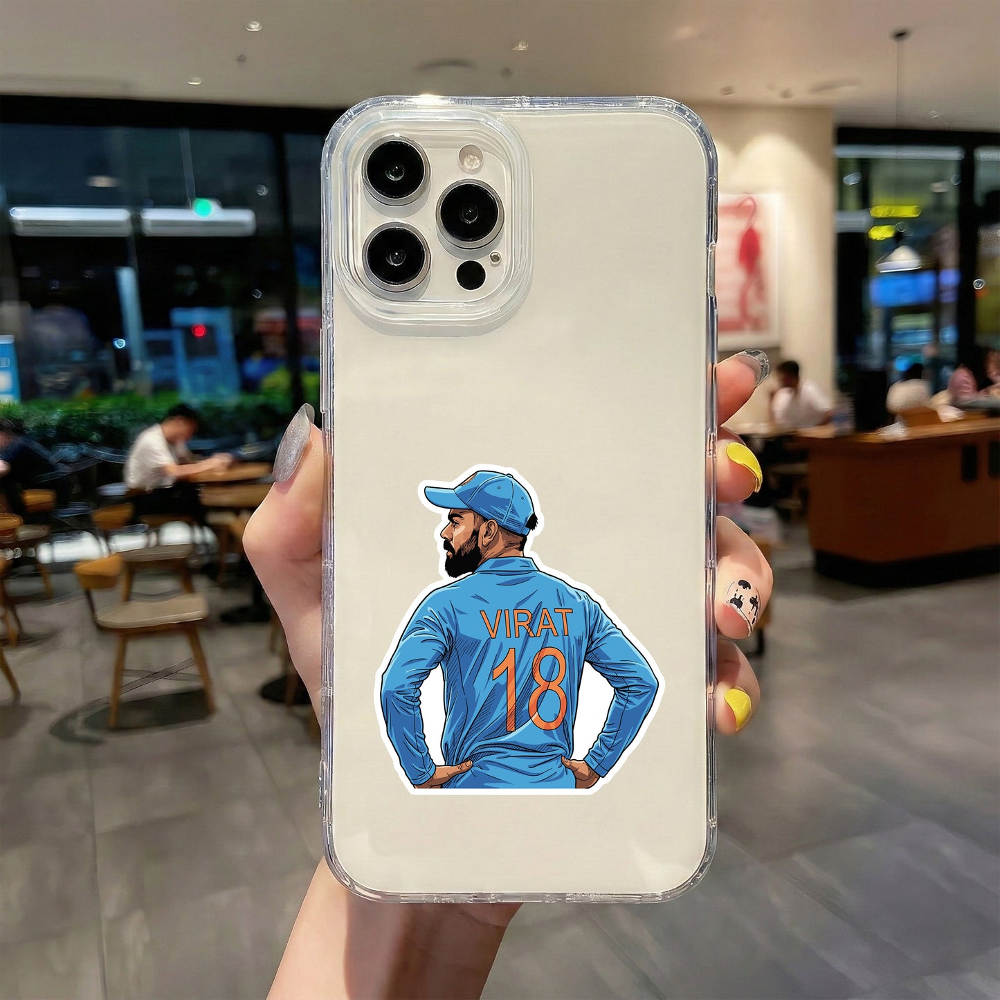 VIRAT KOHLI - CHASE MASTER BACKLINE STICKER