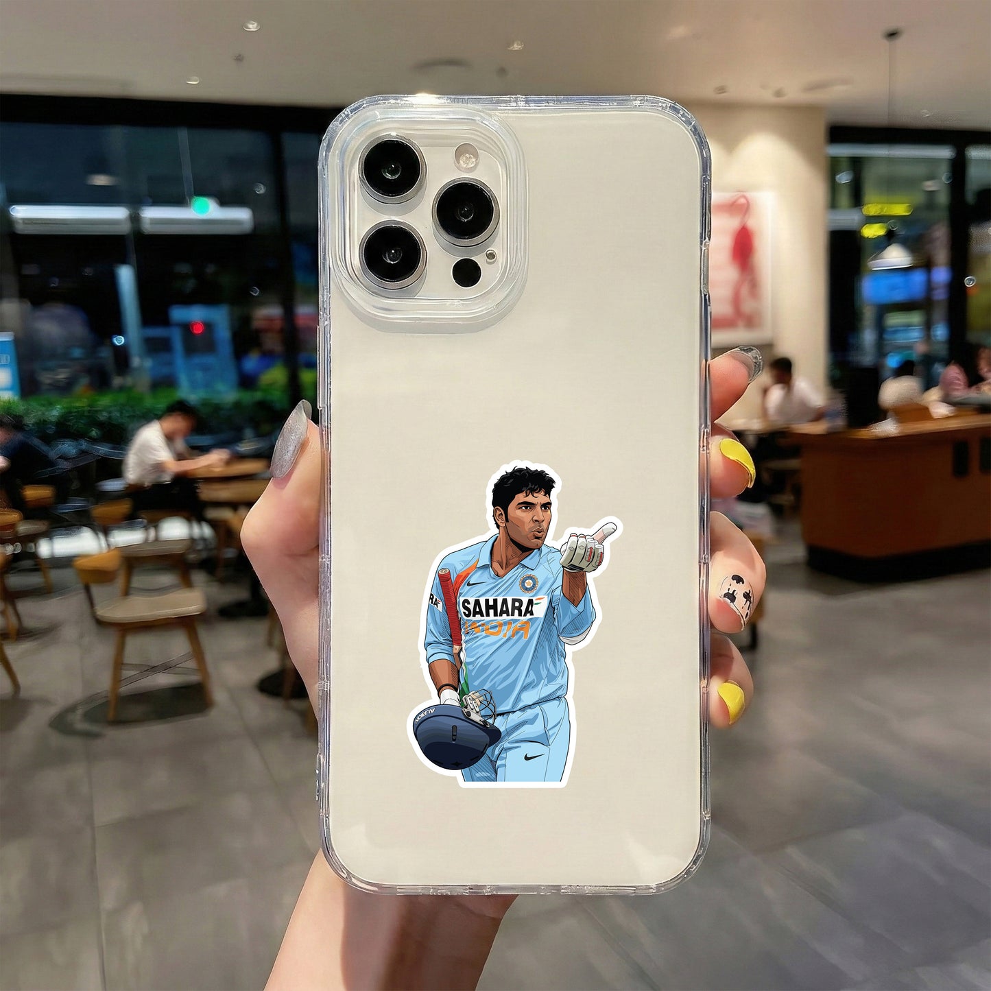 YUVRAJ SINGH - SIX KINGS ROAR STICKER