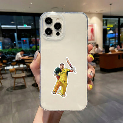 DAVID WARNER - AUSSIE CELEBRATION JUMP STICKER
