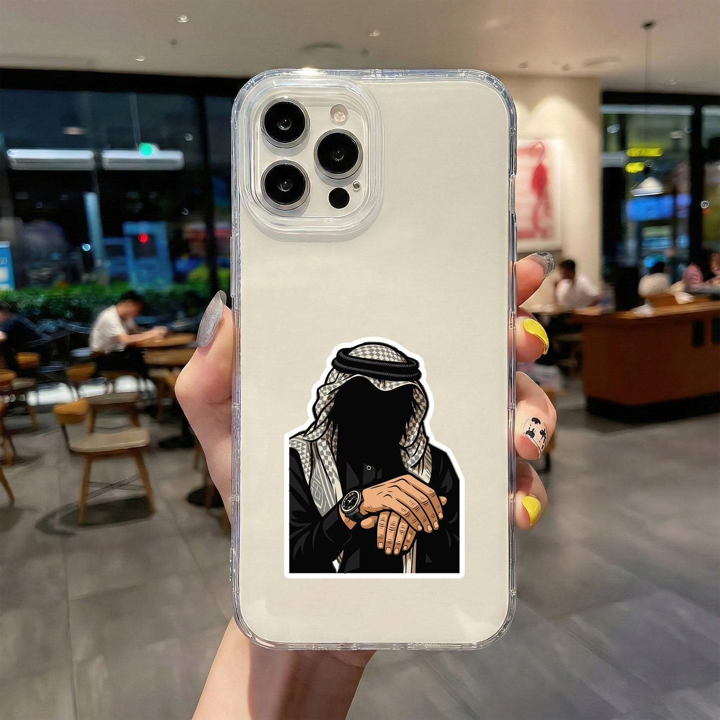 KUWAITI MAN - ARABIC STICKER - 1