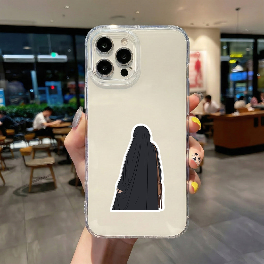 MUSLIM GIRL STICKER - HIJAB STICKER - 4