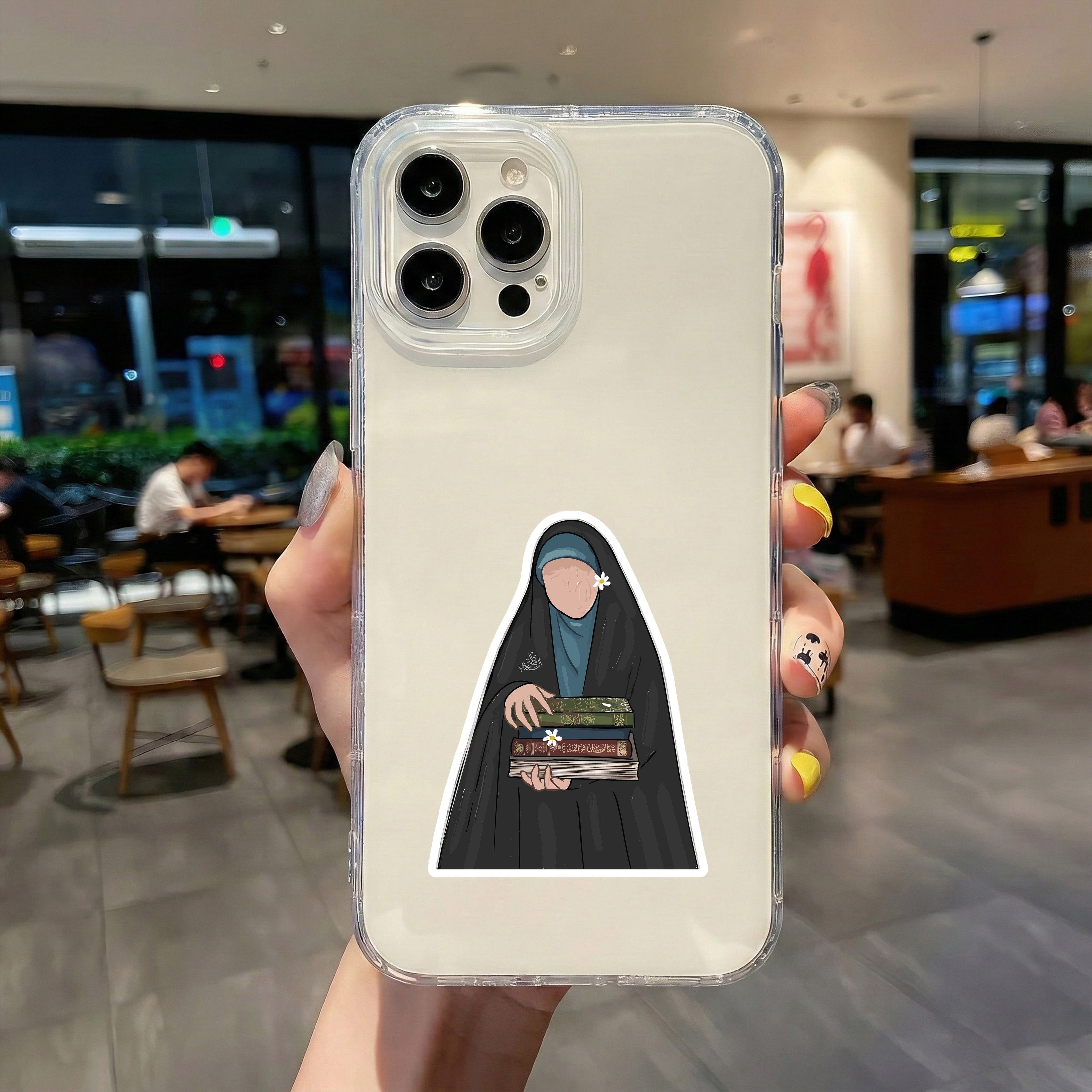 MUSLIM GIRL STICKER - HIJAB STICKER - 5