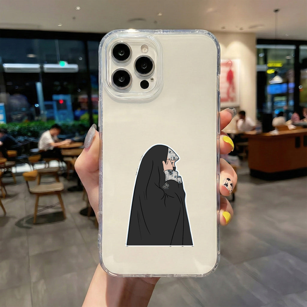 MUSLIM GIRL STICKER - HIJAB STICKER - 7