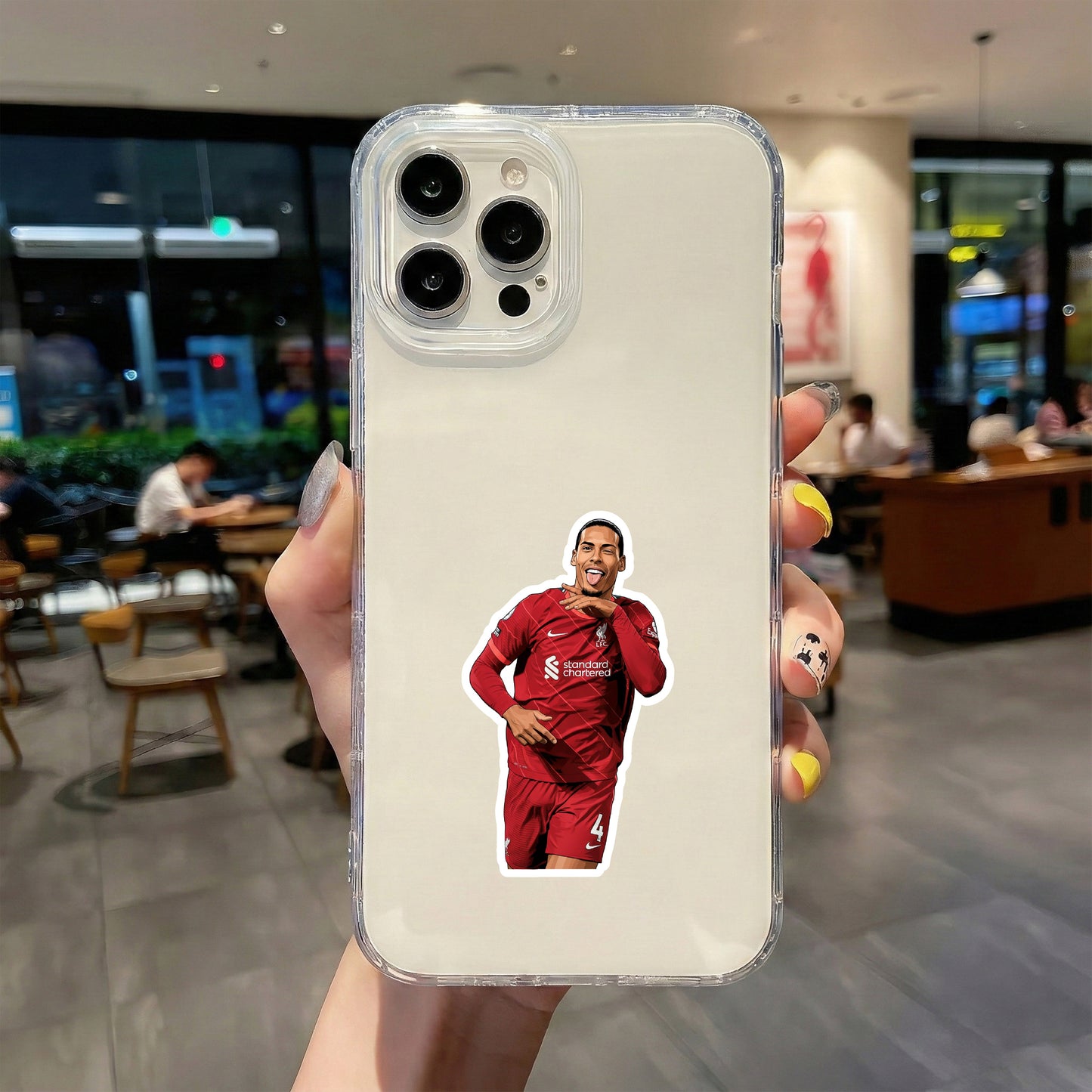 VIRGIL VAN DIJK - CAPTAIN'S SALUTE STICKER