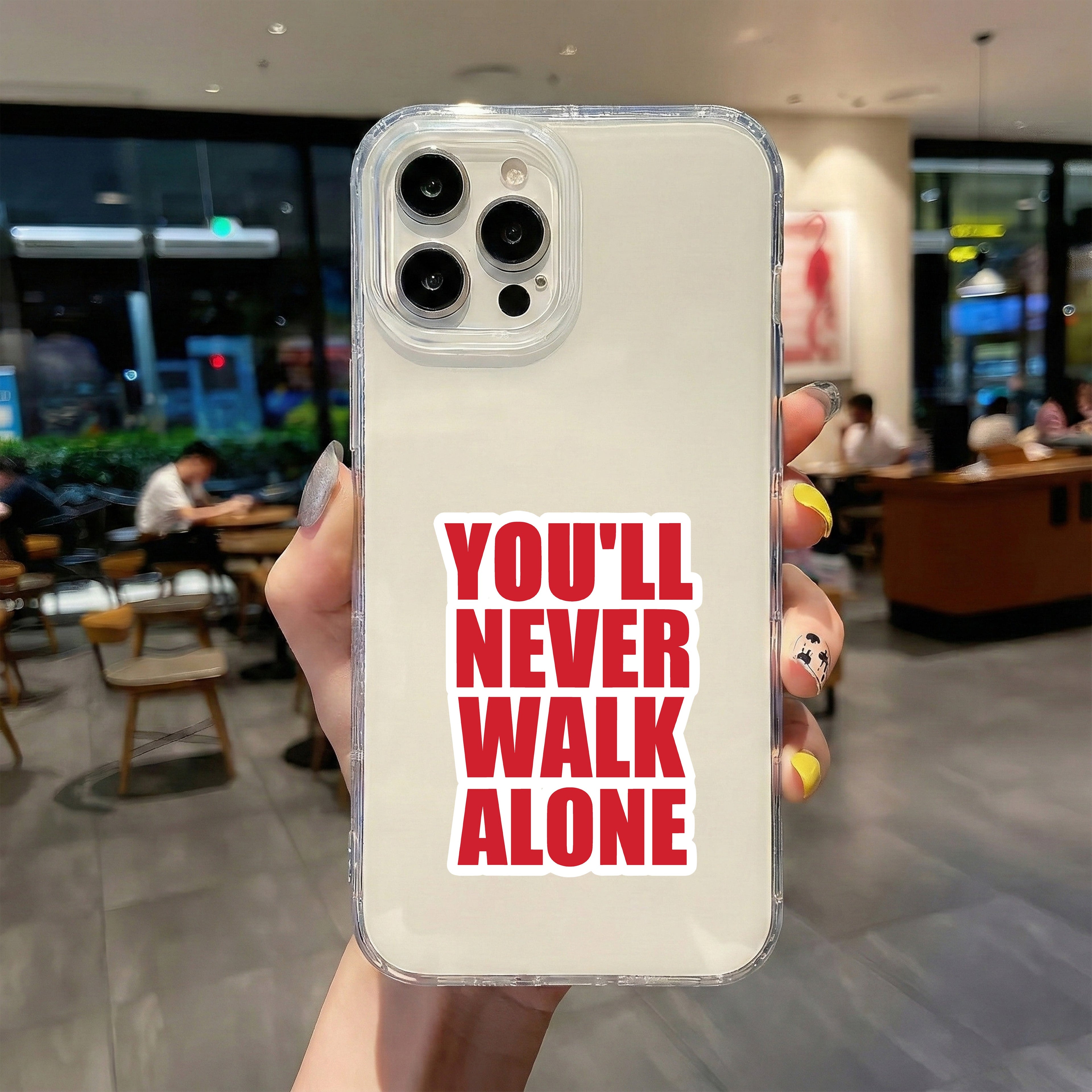 YOU WILL NEVER WALK ALONE - LIVERPOOL STICKER