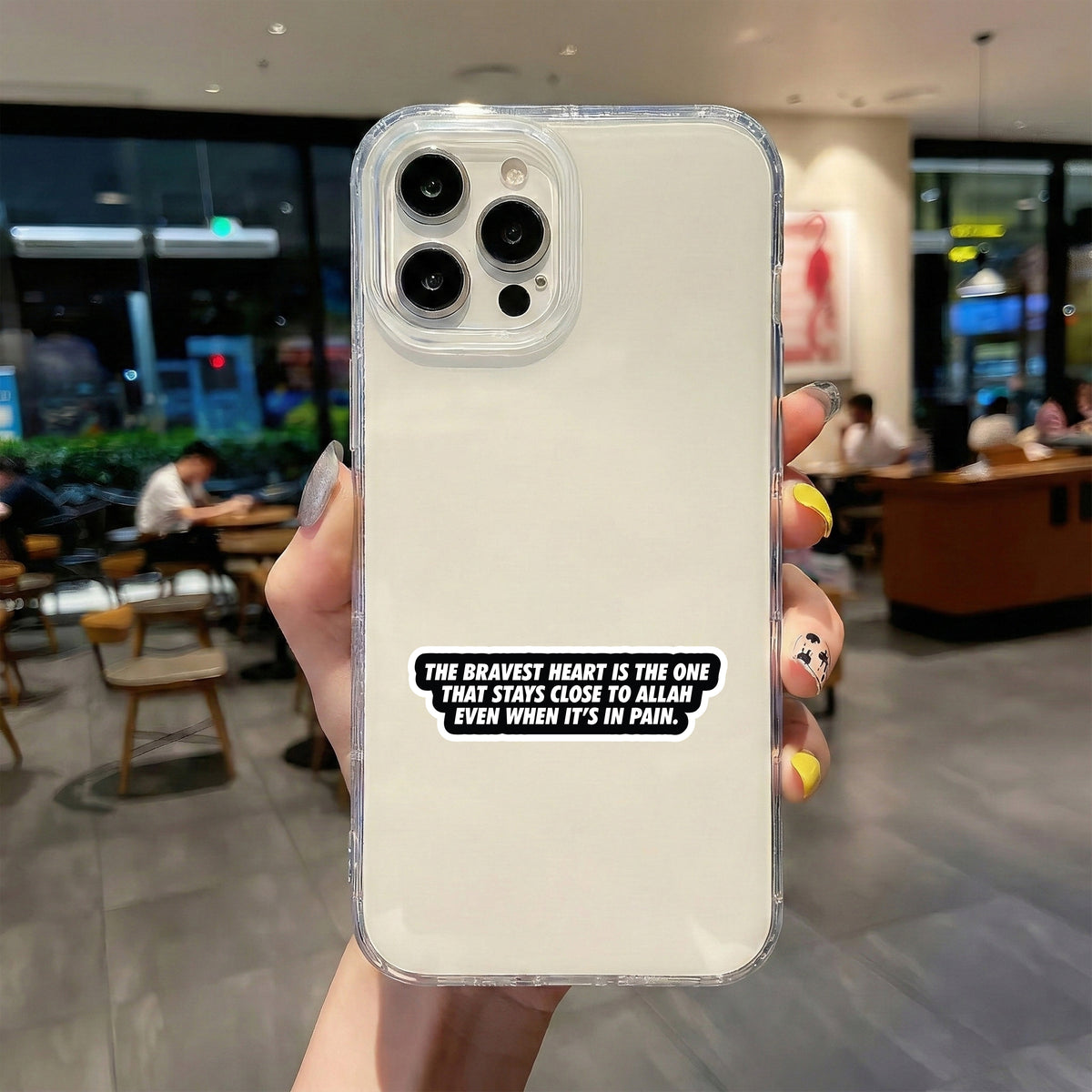 BRAVEST HEART STICKER